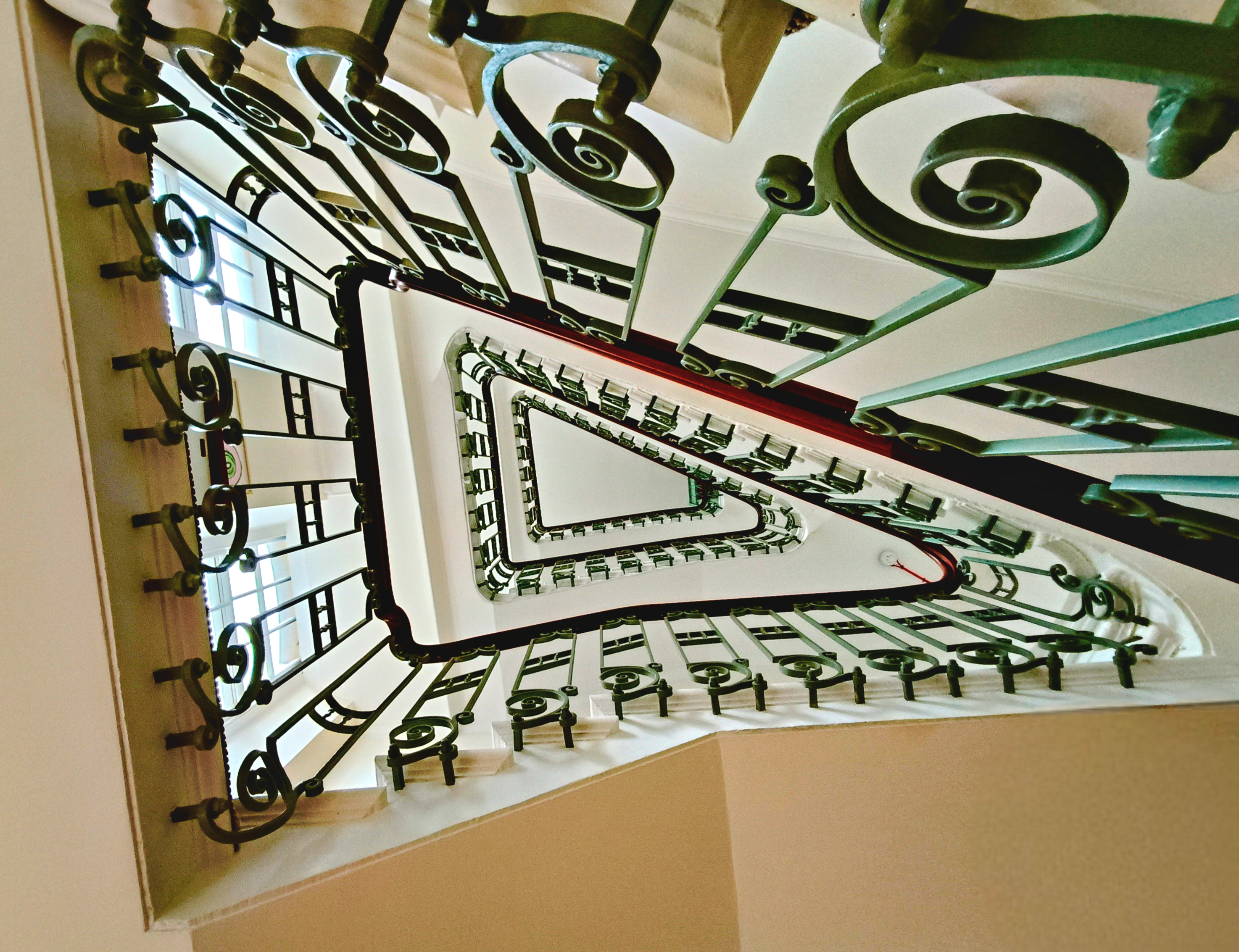 Photo of stair railings