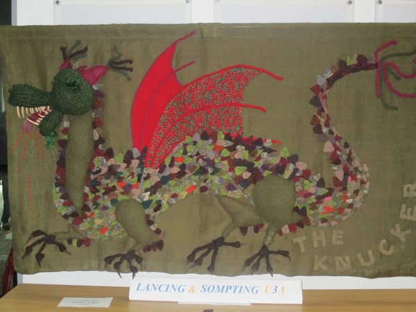 Made by Lancing & Sompting u3a knitting group